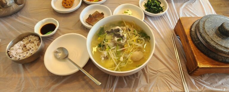 Lively codfish restaurant